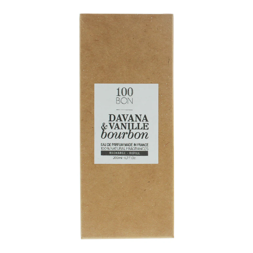 100 Bon Davana & Vanille Bourbon Refill Eau de Parfum 200ml - Image 3