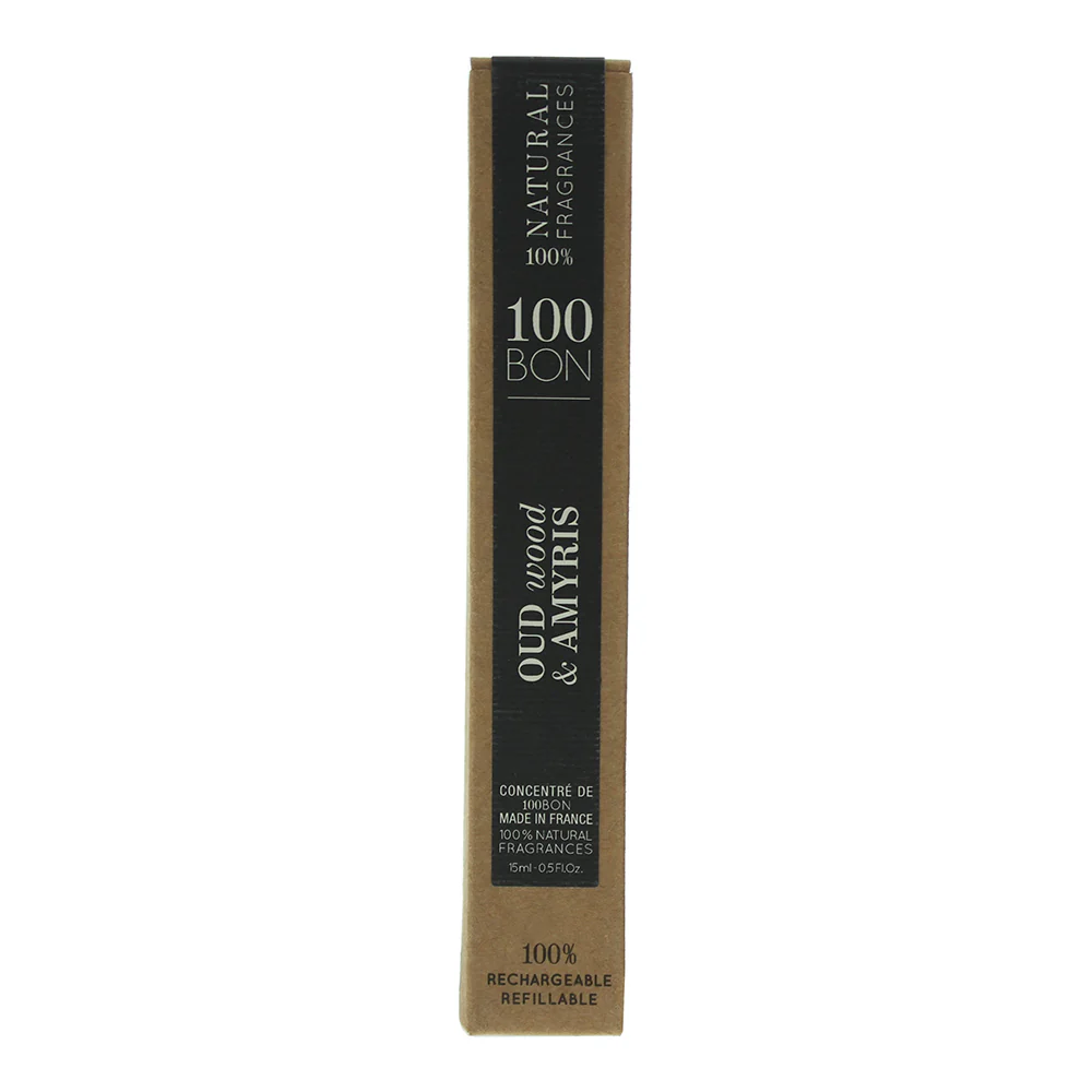 100 Bon Oud Wood & Amyris Eau De Parfum 15ml - Image 4
