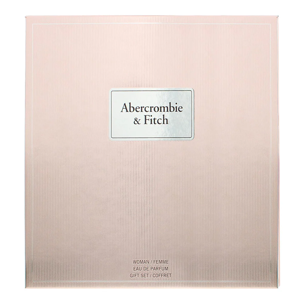 Abercrombie & Fitch First Instinct Eau De Parfum 3 Piece Gift Set: Eau De Parfum 100ml - Eau De Parfum 15ml - Body Lotion 200ml - Image 4