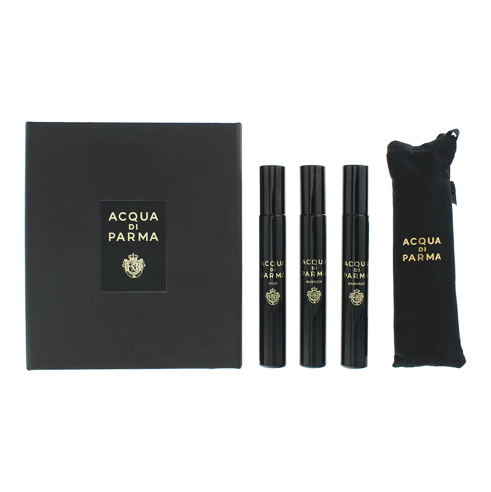 Acqua Di Parma 3 Piece Gift Set: Oud Eau De Parfum 7ml - Quercia Eau De Parfum 7ml -Sandalo Eau De Parfum 7ml - Image 5
