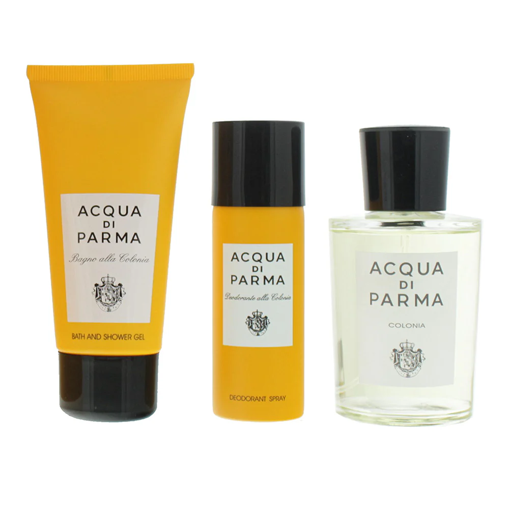 Acqua Di Parma Colonia 3 Piece Eau De Cologne 100ML Bath & Shower Gel 75ML Deodorant Spray 50ML - Image 3