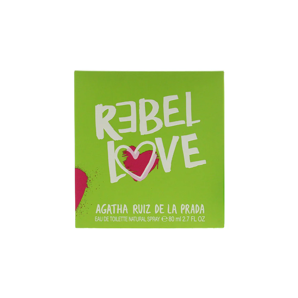 Agatha Ruiz De La Prada Rebel Love Eau De Toilette 80ml - Image 3