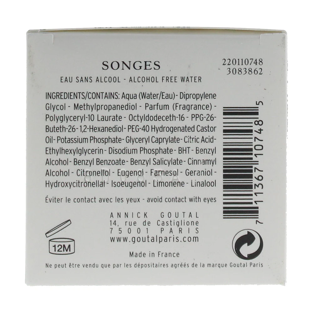Annick Goutal Songes Eau Sans Alcool 100ml - Image 2