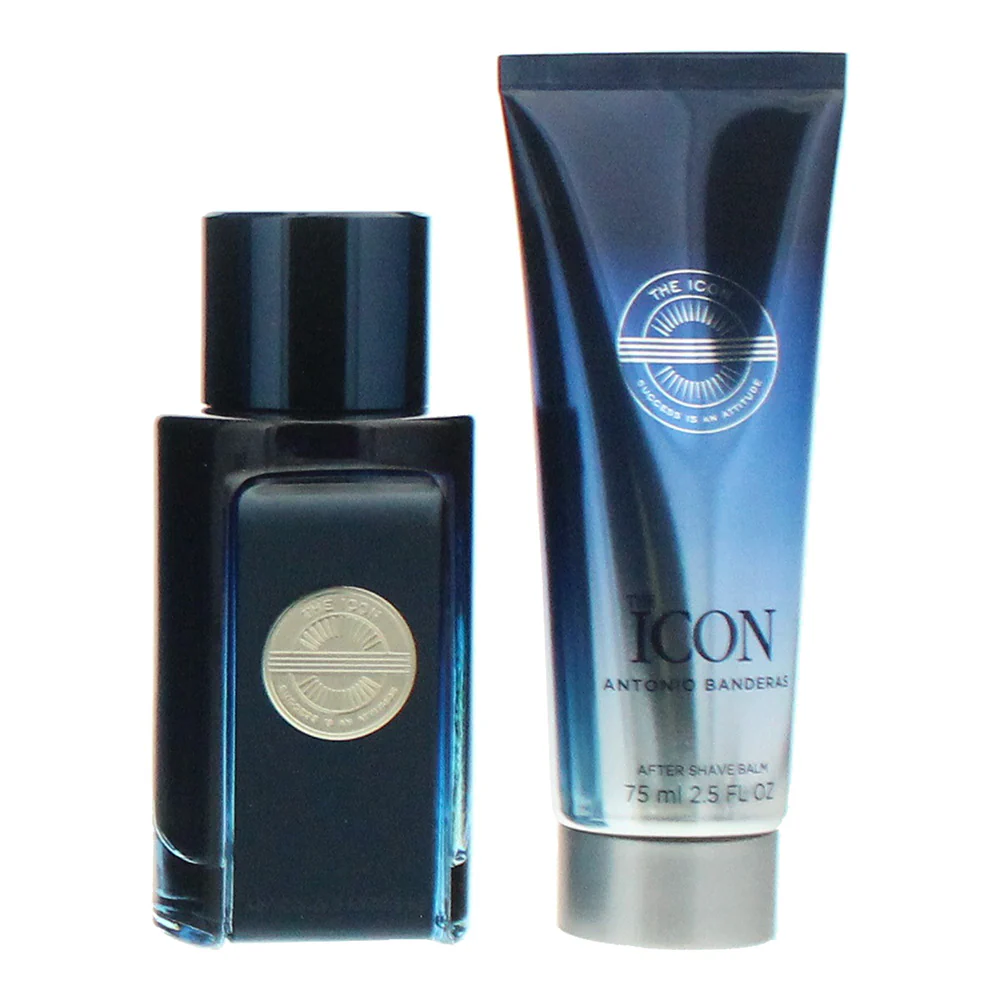Antonio Banderas The Icon 2 Piece Gift Set: Eau De Toilette 100ml - Aftershave Balm 75ml - Image 3