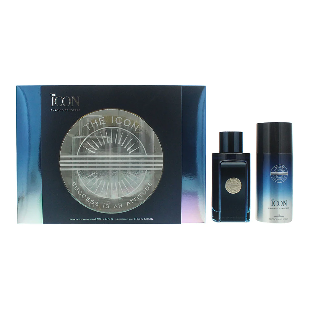 Antonio Banderas The Icon 2 Piece Gift Set: Eau De Toilette 100ml - Deodorant Spray 150ml - Image 5