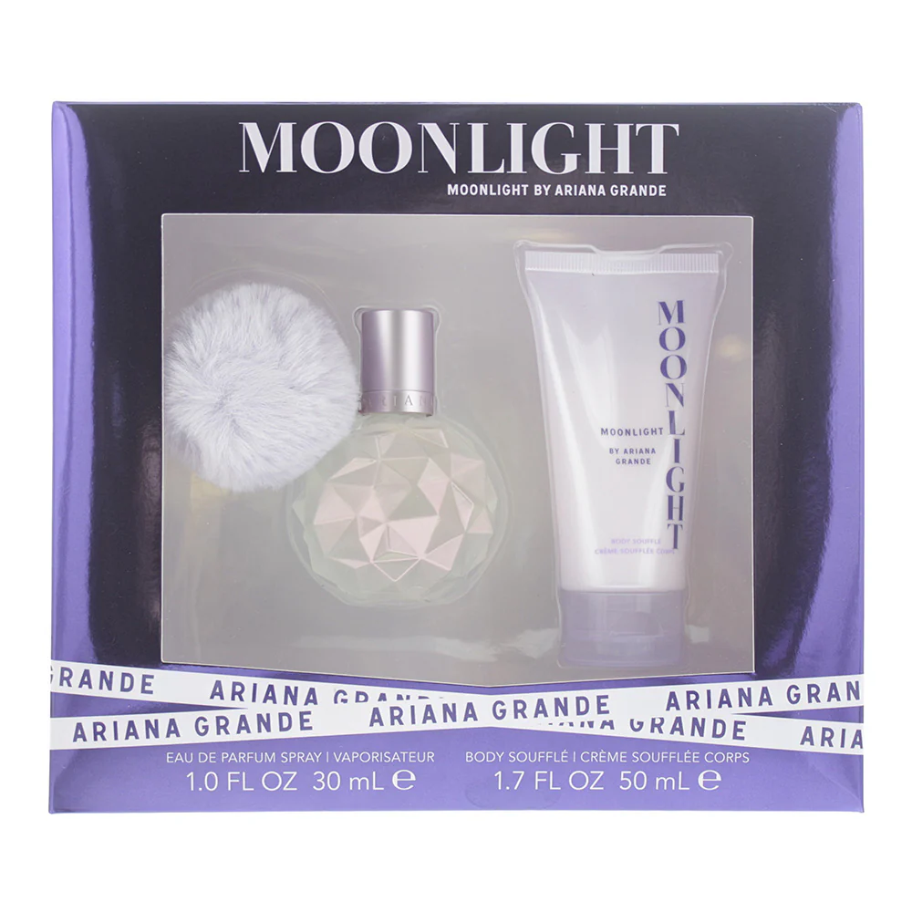 Ariana Grande Moonlight 2 Piece Gift Set: Eau De Parfum 30ml - Body Souffle 50ml - Image 3