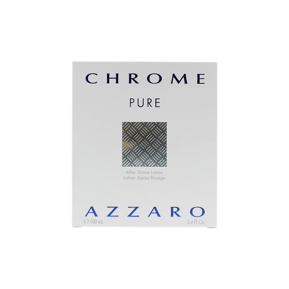 Azzaro Chrome Pure Aftershave Lotion 100ml - Image 3