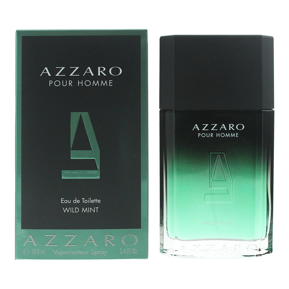 Azzaro Pour Homme Wild Mint Eau De Toilette 100ml - Image 2