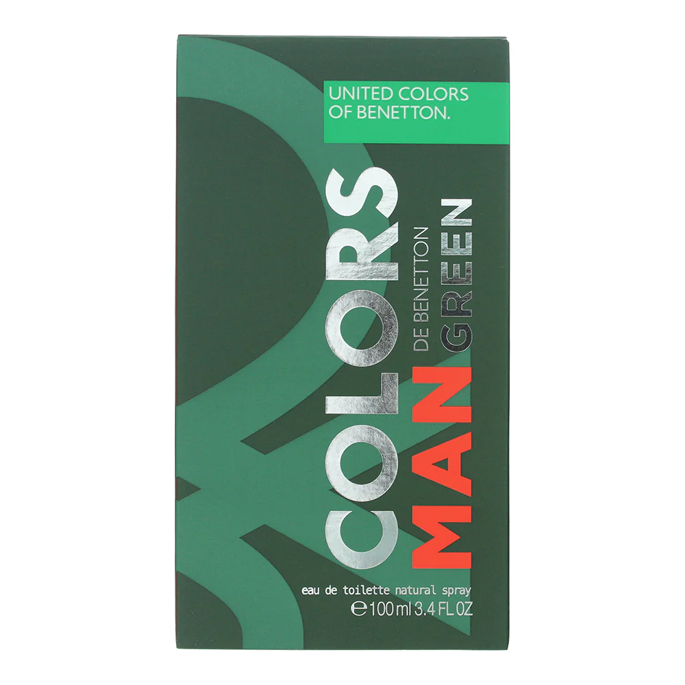 Benetton Green Benetton Man Eau de Toilette 100ml - Image 3