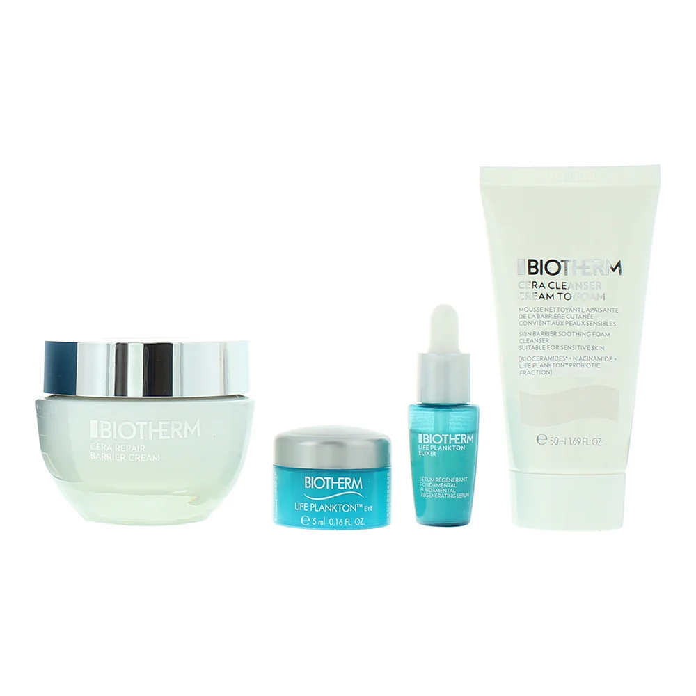 Biotherm Cera Repair 4 Piece Gift Set: Repair Treatment 50ml - Image 3
