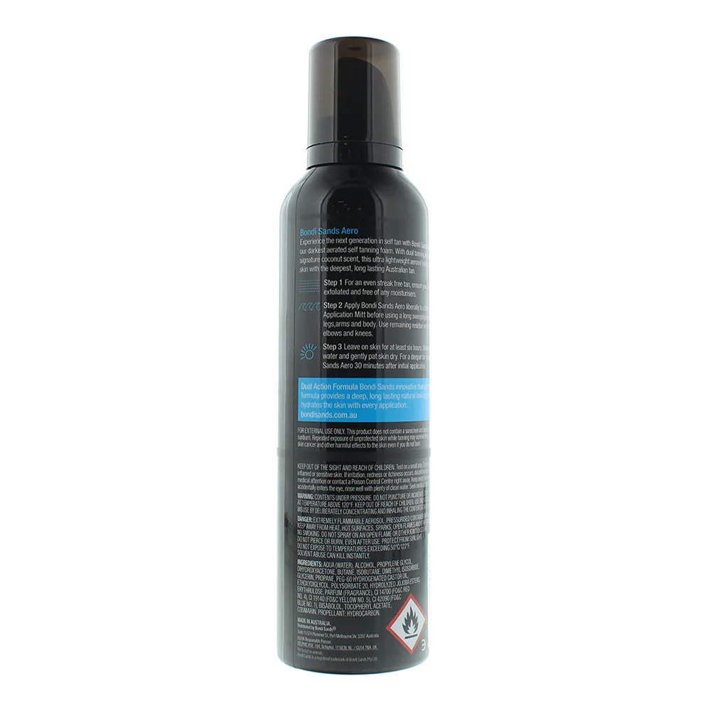 Bondi Sands Aero Ultra Dark Self Tan Mousse 225ml - Image 4