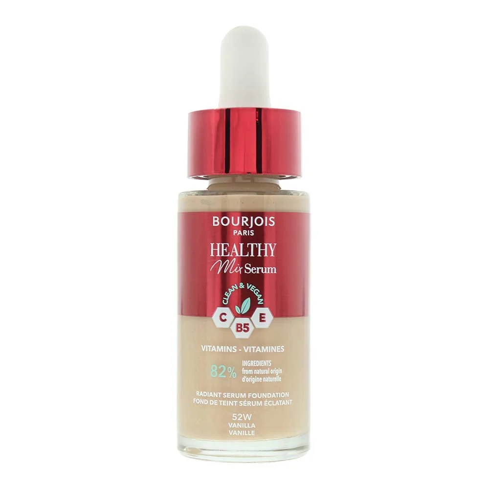 Bourjois Healthy Mix Serum 52W Vanilla Foundation 30ml - Image 2