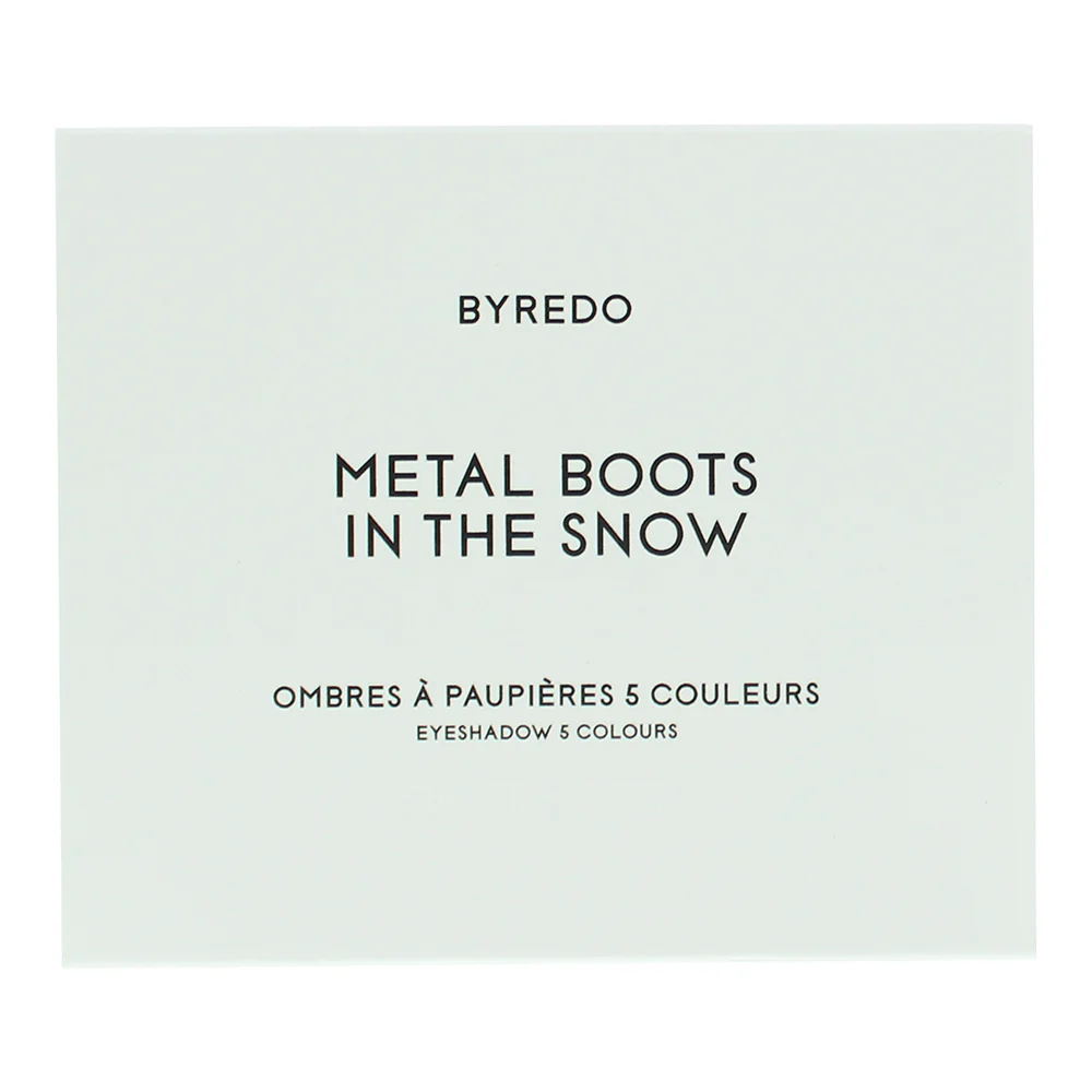 Byredo Metal Boots In The Snow Eye Shadow Palette 6g - Image 3