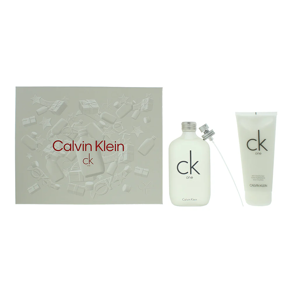 Calvin Klein Ck One 2 Piece Gift Set: Eau De Toilette 200ml - Body Lotion 200ml - Image 5