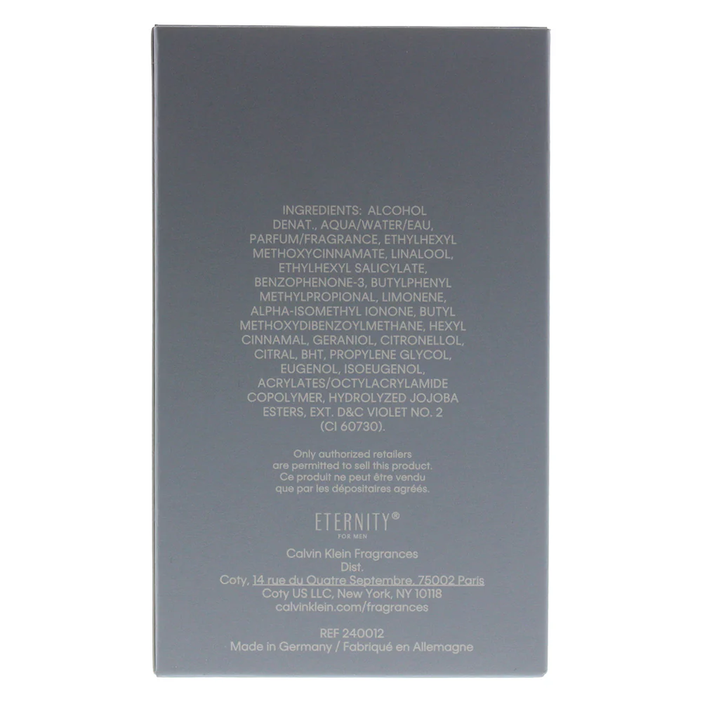 Calvin Klein Eternity Aqua Aftershave 100ml - Image 2