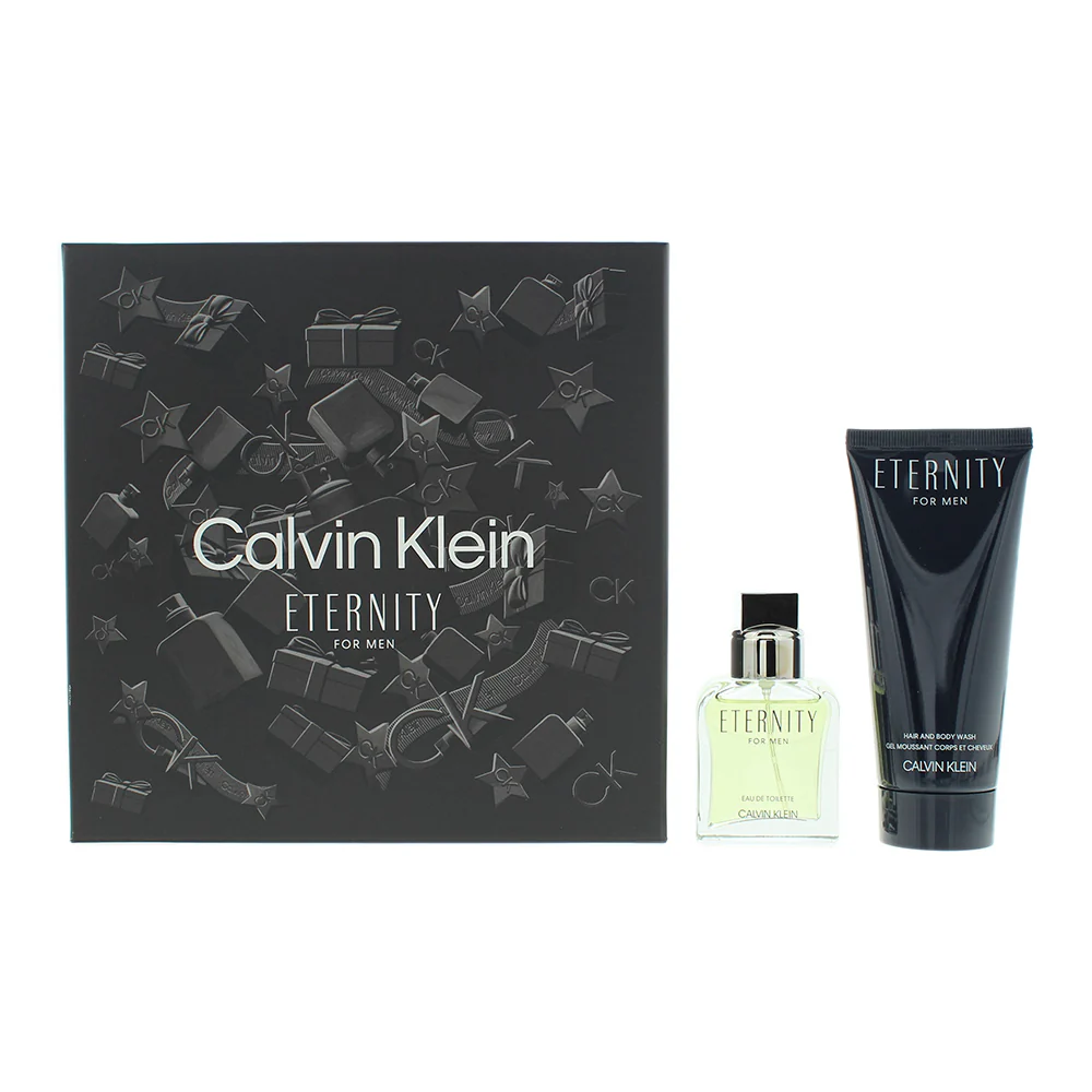 Calvin Klein Eternity For Men 2 Piece Gift Set: Eau de Toilette 30ml - Body Wash - Image 2