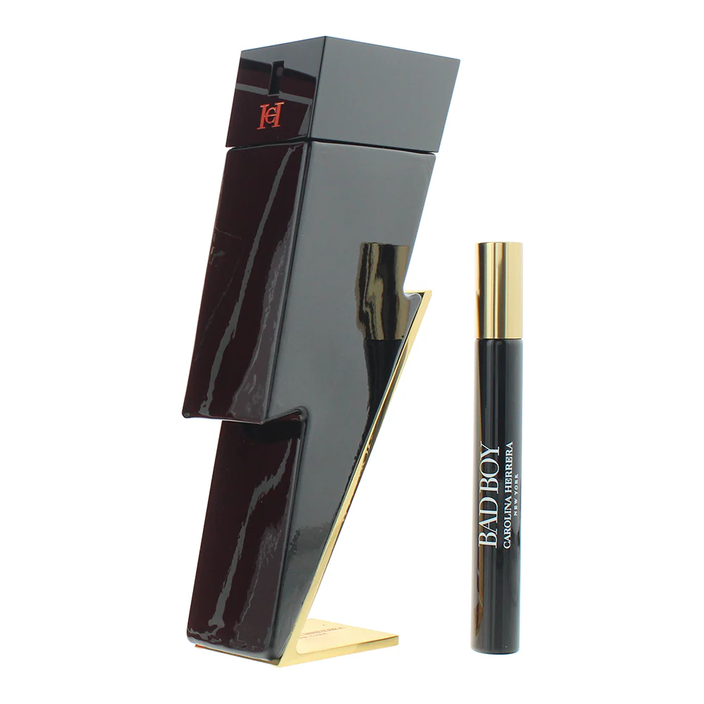 Carolina Herrera Bad Boy 2 Piece Gift Set: Eau de Toilette 100ml - Eau de Toilet - Image 2