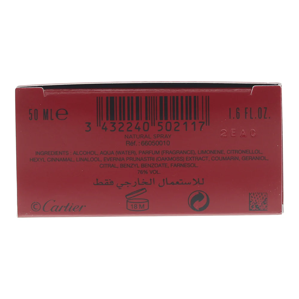 Cartier Déclaration Eau de Toilette 50ml - Image 4