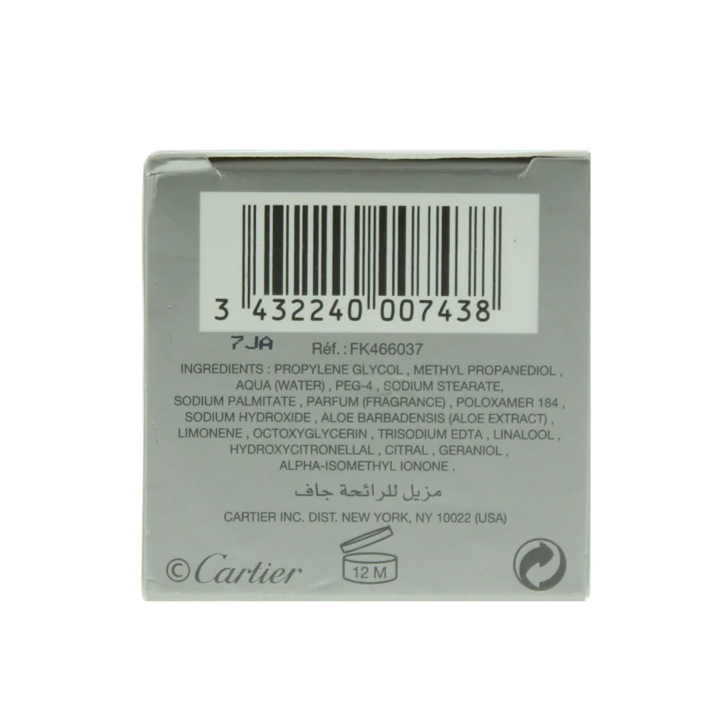 Cartier Eau De Cartier Deodorant Stick 75ml - Image 2