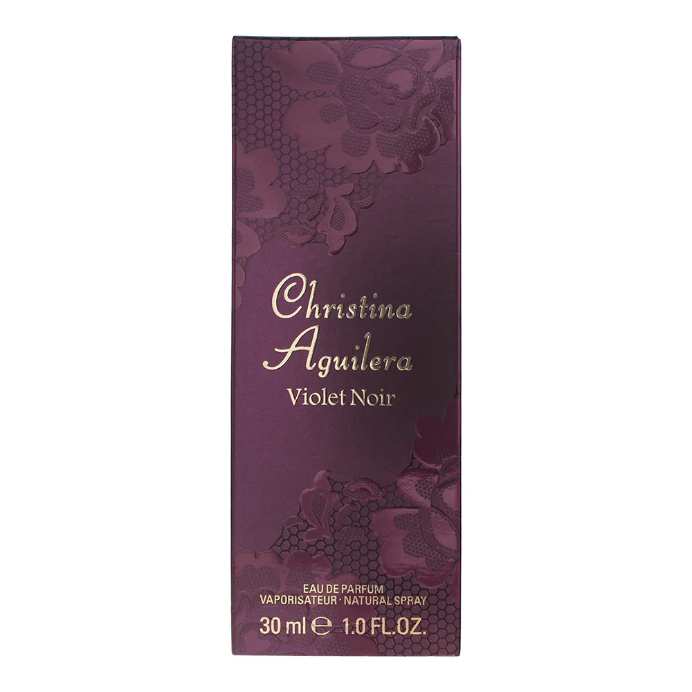 Christina Aguilera Violet Noir Eau De Parfum 30ml - Image 4