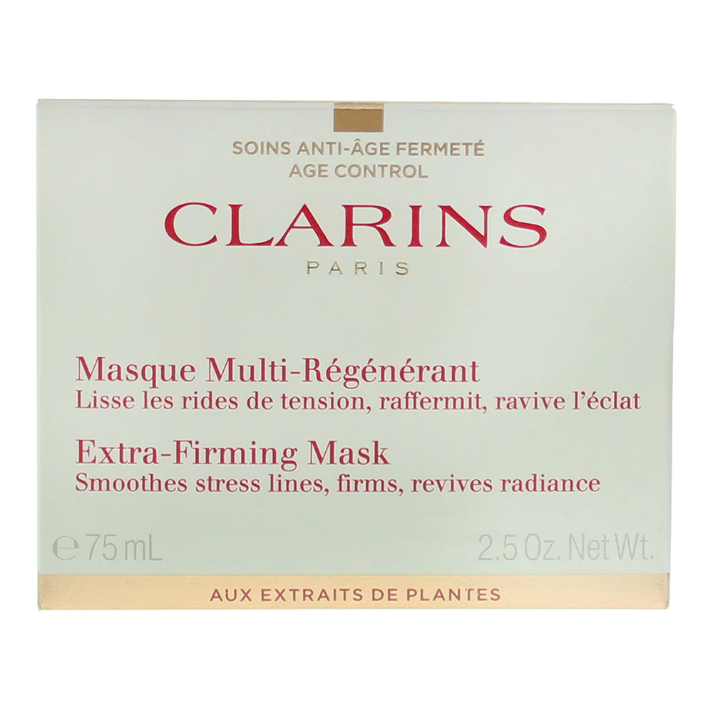 Clarins Extra-Firming All Skin Types Face Mask 75ml - Image 4