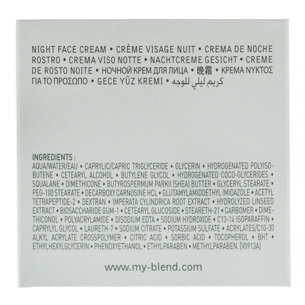 Clarins My Blend 06 Prescribed Comfort Refill Night Face Creme 40ml - Image 6