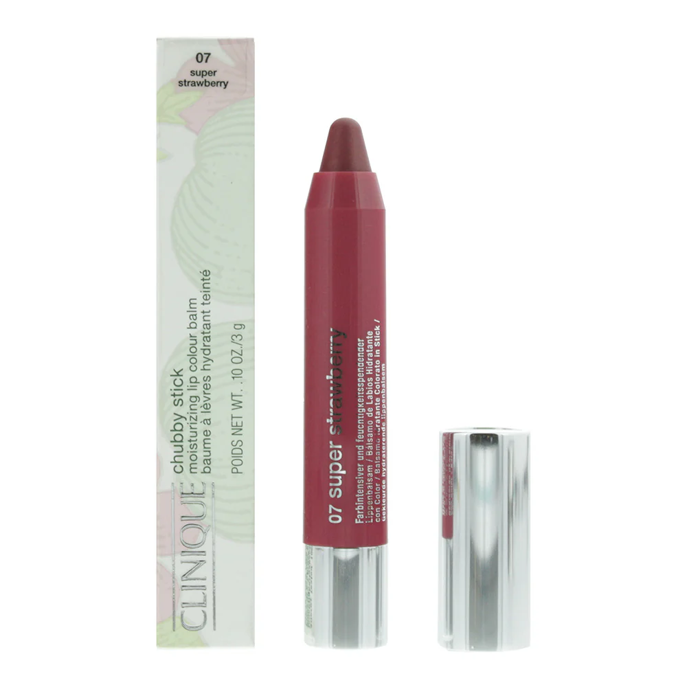 Clinique Chubby Stick Super Strawberry Lip Colour 3g - Image 2
