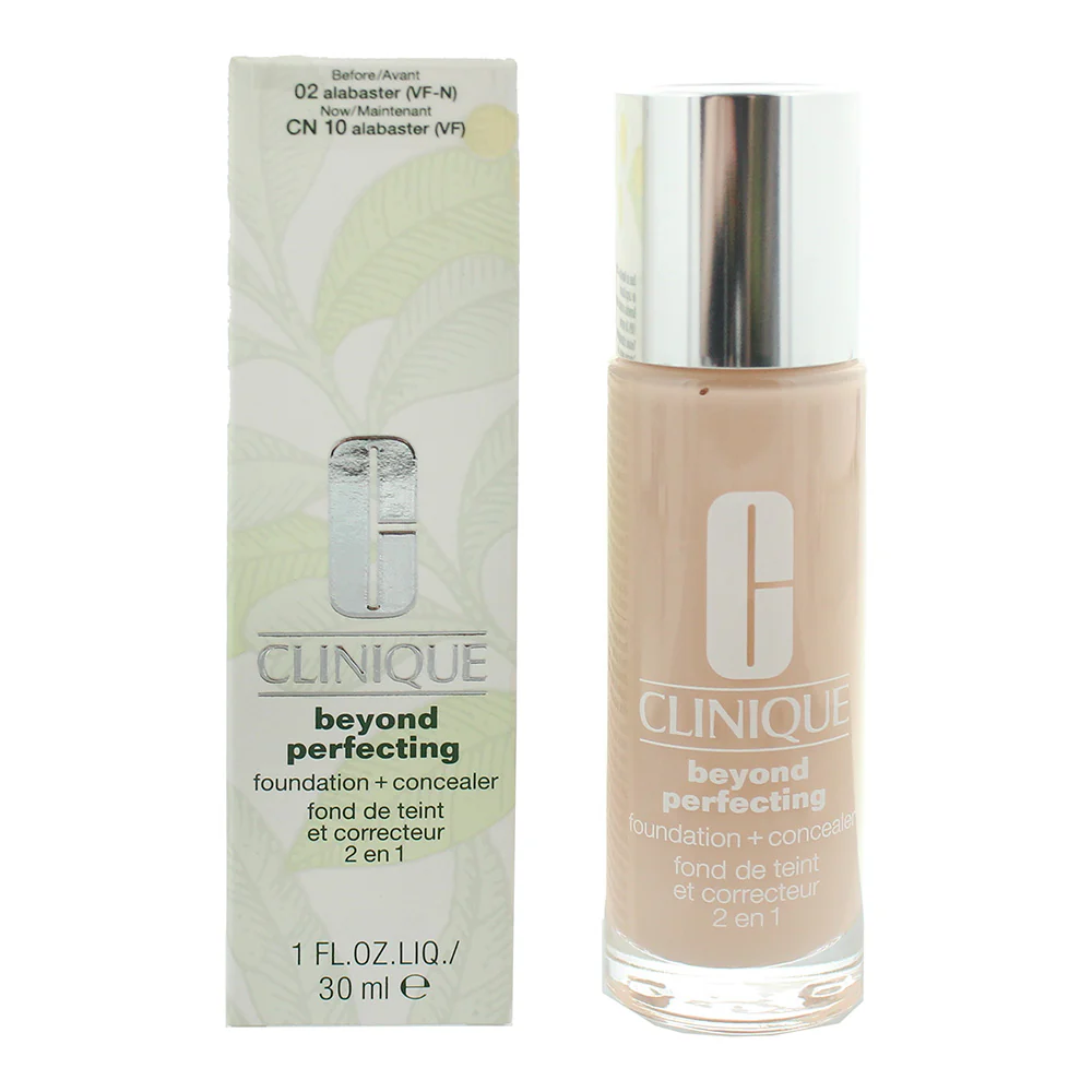 Clinique Clinique Beyond Perfecting 02 Alabaste Foundation + Concealer 30ml - Image 2