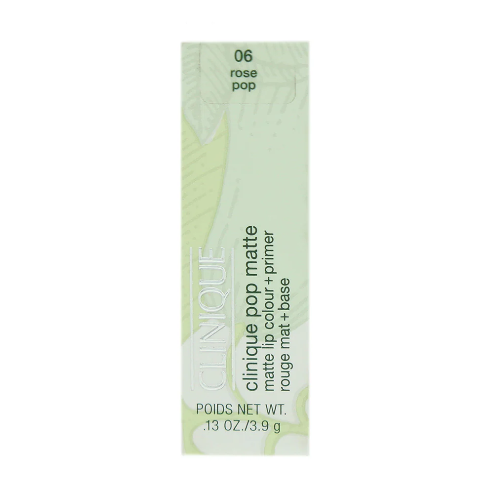 Clinique Pop Matte 06 RRse Pop Lip Colour + Primer 3.9g - Image 4