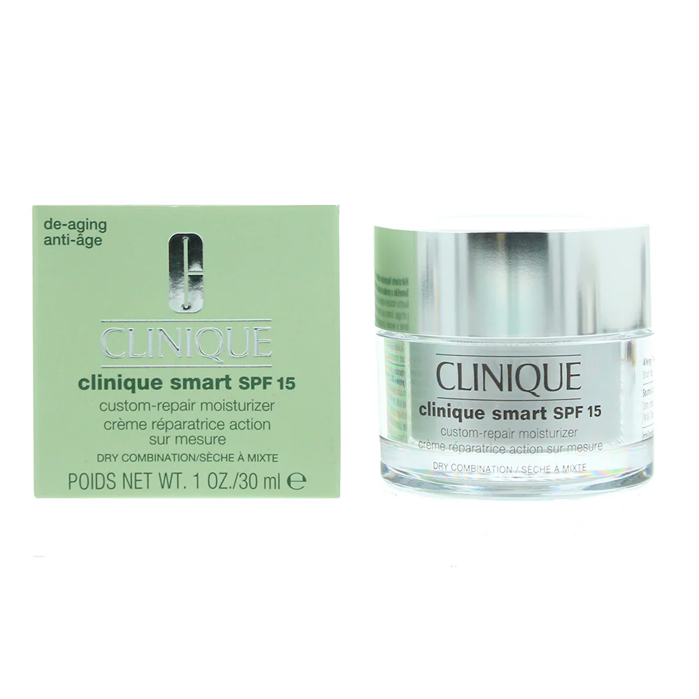 Clinique Smart Spf15 Custom repair Moisturiser Dry Combination 30ml - Image 5