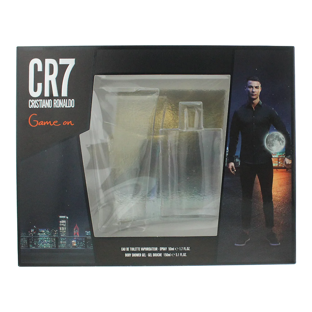 Cristiano Ronaldo Cr7 Game On 2 Pcs: Eau De Toilette 50ml+Shower Gel 150ml - Image 4