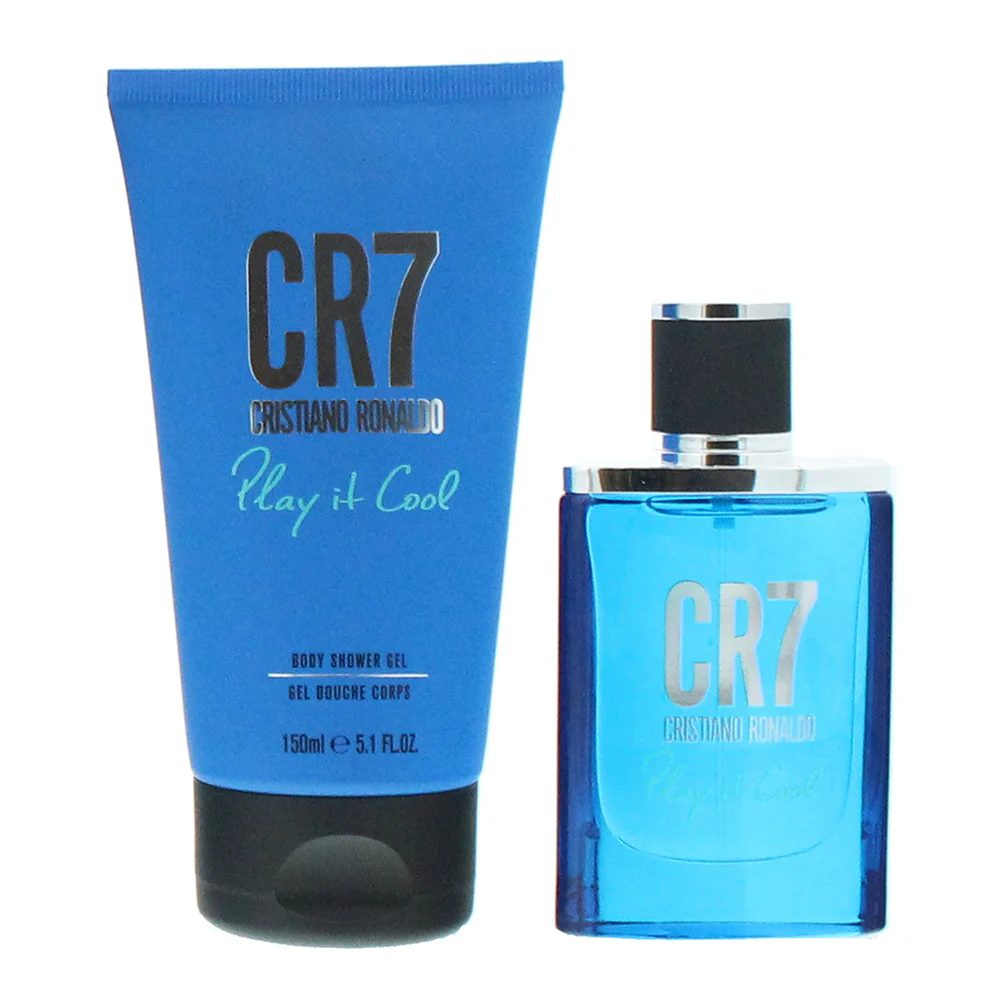 Cristiano Ronaldo Cr7 Play It Cool 2 Piece Gift Set: Eau De Toilette 30ml + Shower Gel 150ml - Image 3