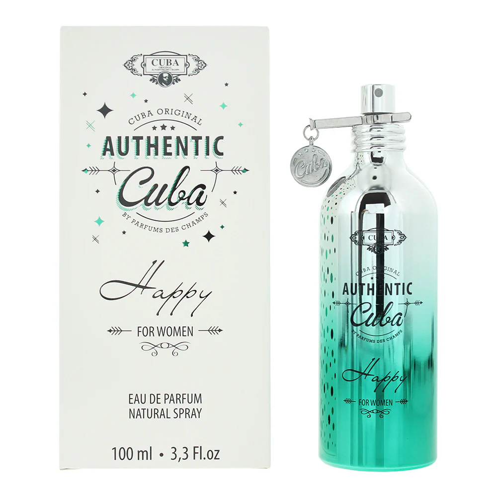 Cuba Authentic Happy For Women Eau de Parfum 100ml - Image 2