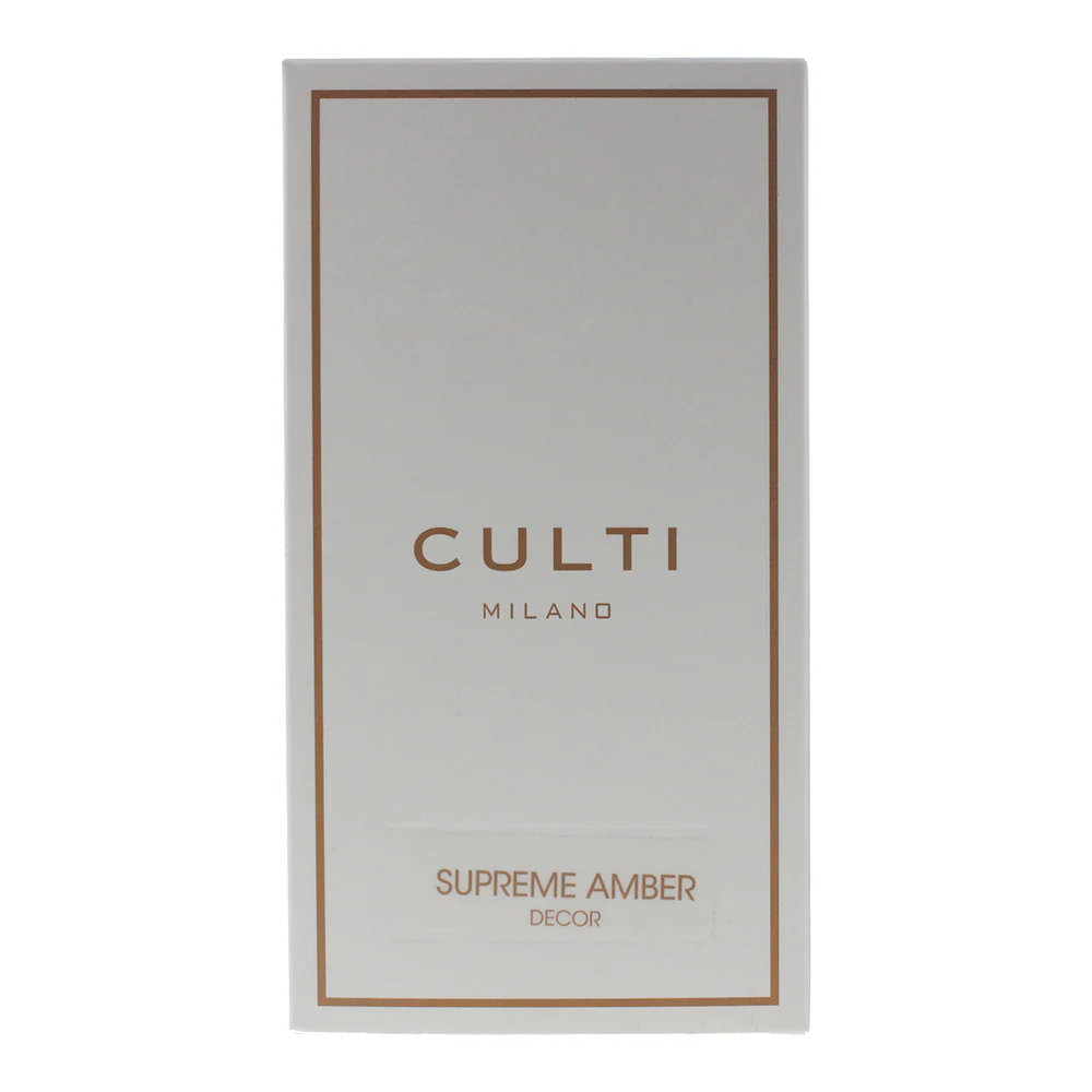 Culti Milano Decor Supreme Amber Diffuser 250ml - Image 3