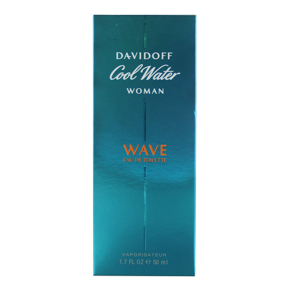Davidoff Cool Water Wave Woman Eau de Toilette 50ml - Image 3