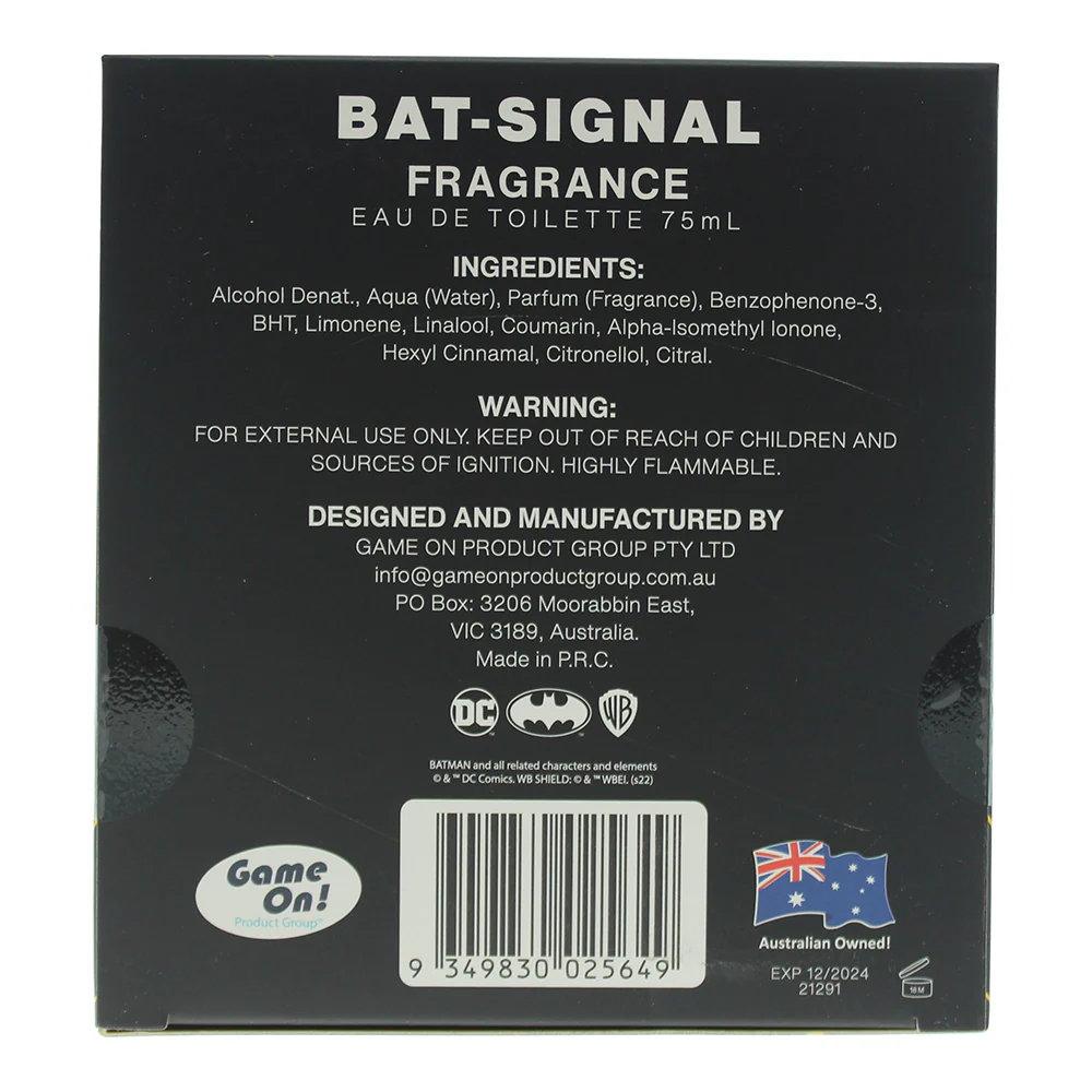 DC Batman Bat-Signal Eau De Toilette 75ml - Image 6