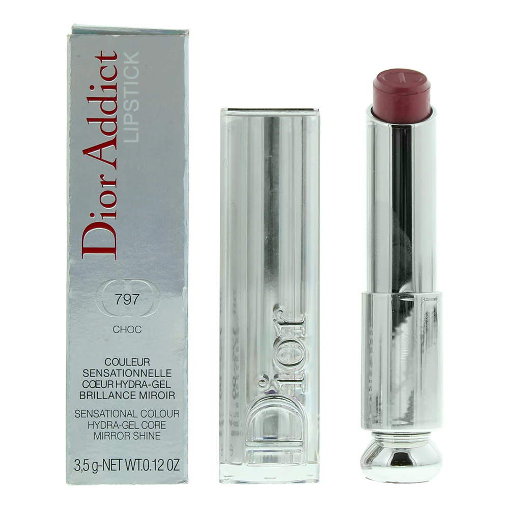 Dior Addict Hydra-Gel Core Mirror Shine 797 Choc Lipstick 3.5g