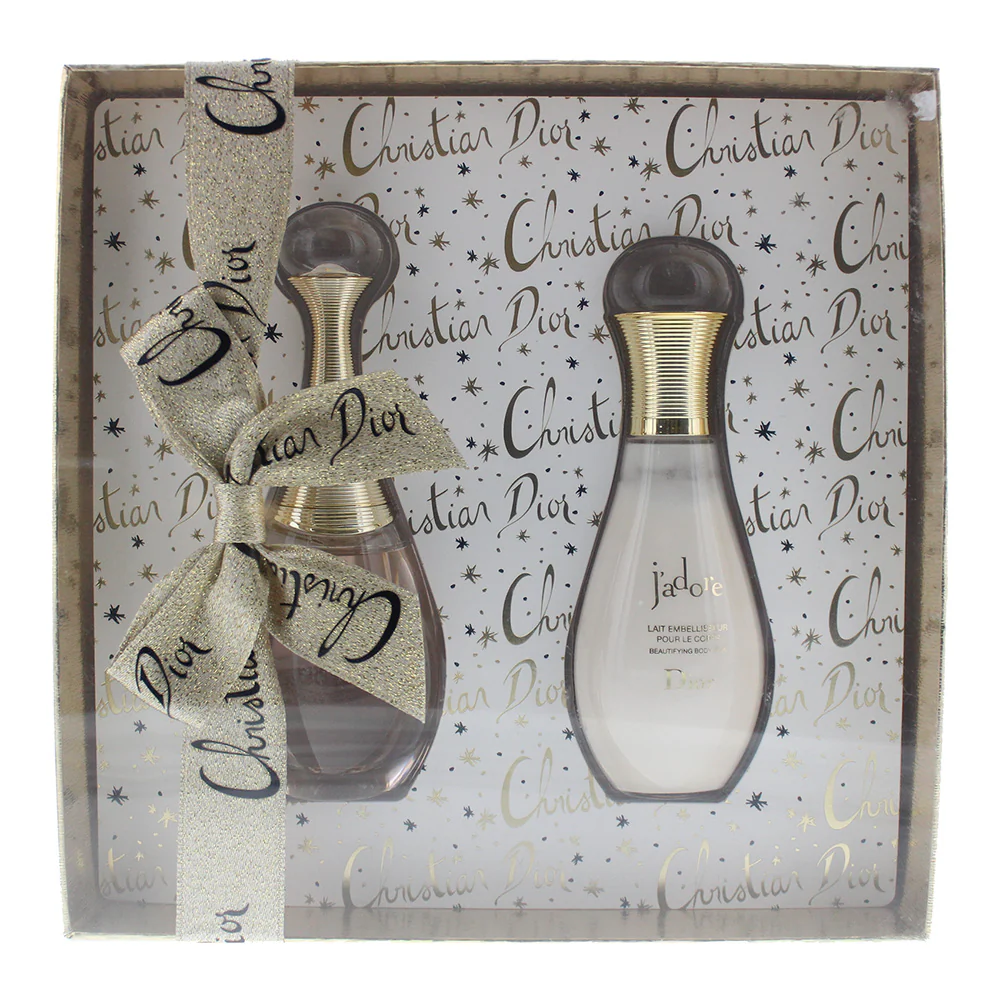 Dior J'adore Eau De Parfum 2 Piece Gift Set: Eau De Parfum 50ml - Body Milk 75ml