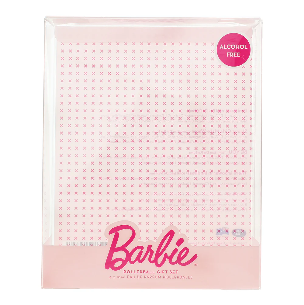 Disney Barbie Eau de Parfum Roller Ball 4 x 10ml - Image 3