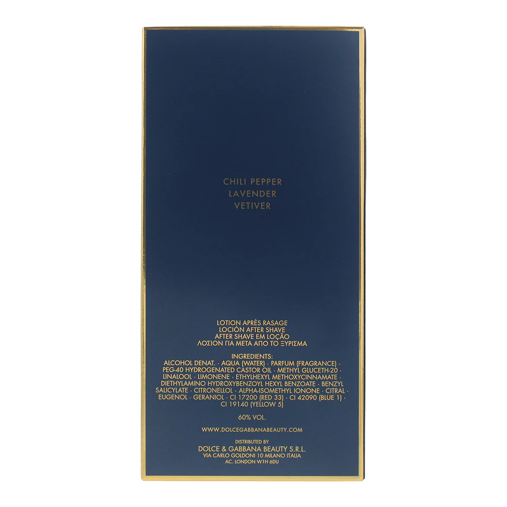 Dolce & Gabbana K Aftershave Lotion 100ml - Image 5