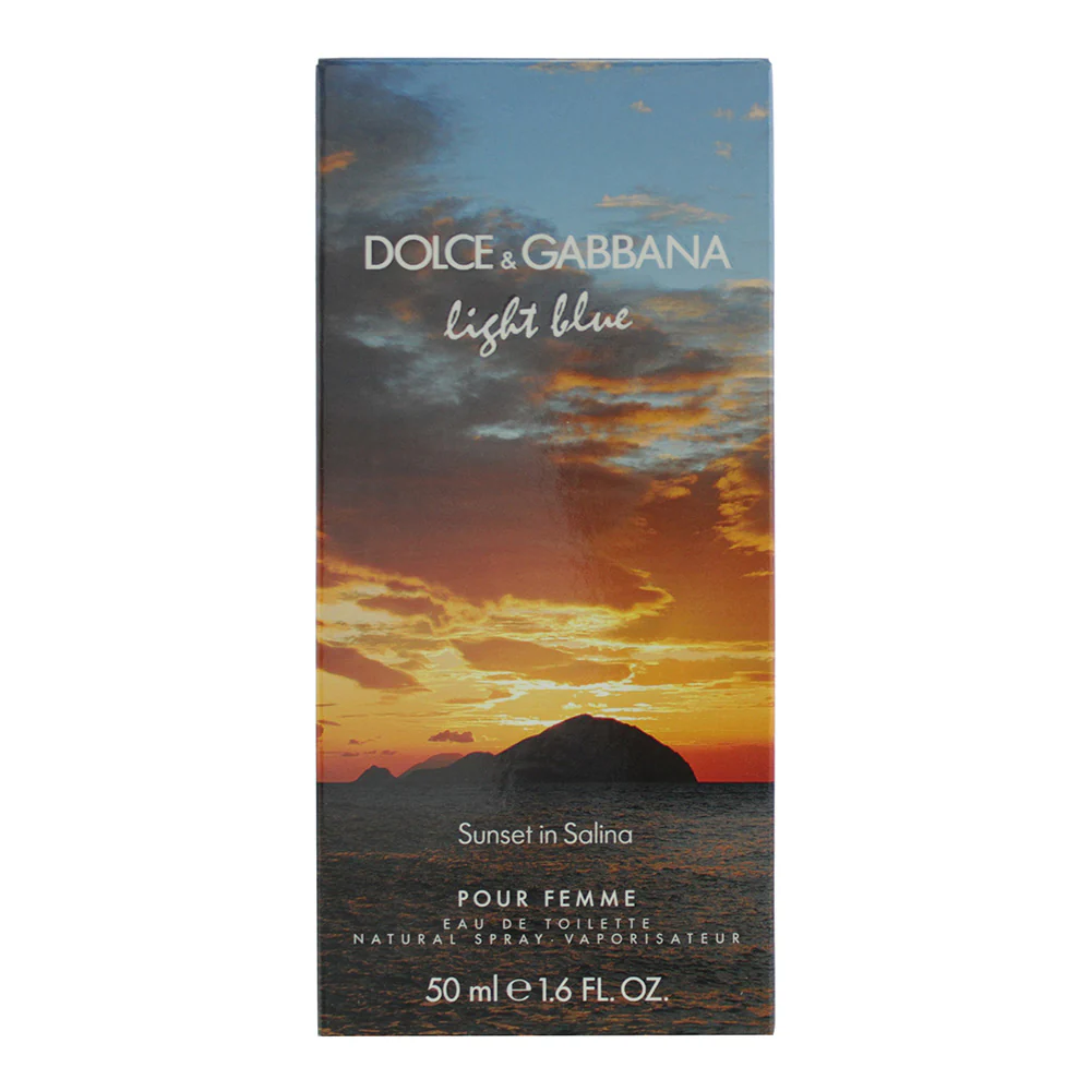 Dolce & Gabbana Light Blue Sunset In Salina Eau De Toilette 50ml - Image 3