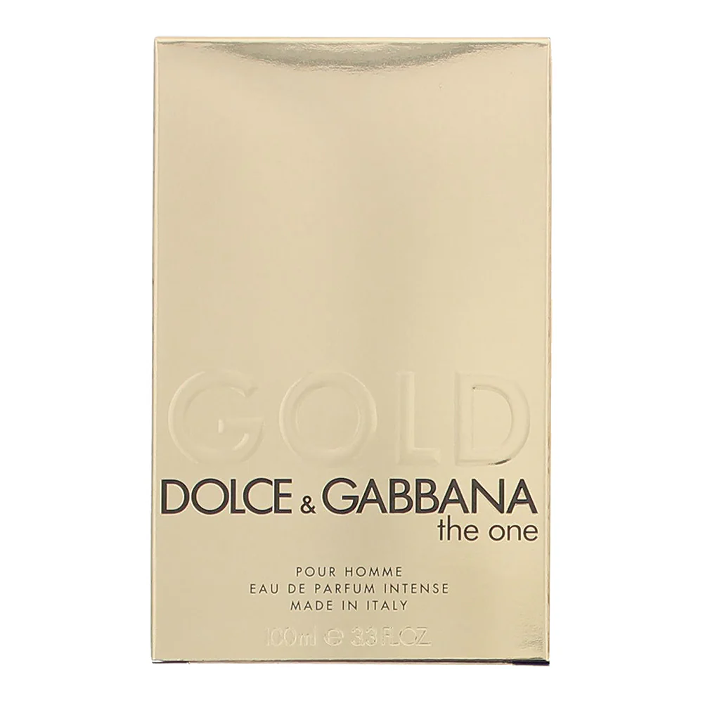 Dolce & Gabbana The One Gold Intense Eau de Parfum 100ml - Image 3