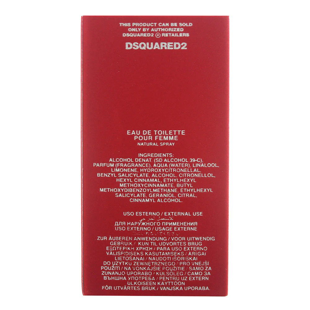 Dsquared2 Red Wood Eau De Toilette 50ml - Image 6
