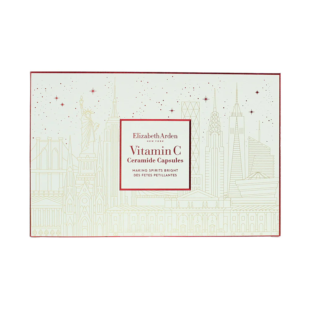 Elizabeth Arden Vitamin C 3 Piece Gift Set: Ceramide Radiance Renewal Serum Capsules 30pcs - Ceramide Daily Youth Restoring Serum Capsules 14pcs - - Image 4