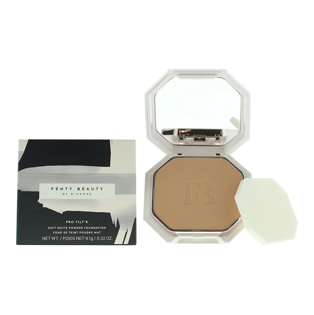 Fenty Beauty Pro Filter Soft Matte 320 Medium With Warm Peach Undertones Powder Foundation 9.1g - Image 5