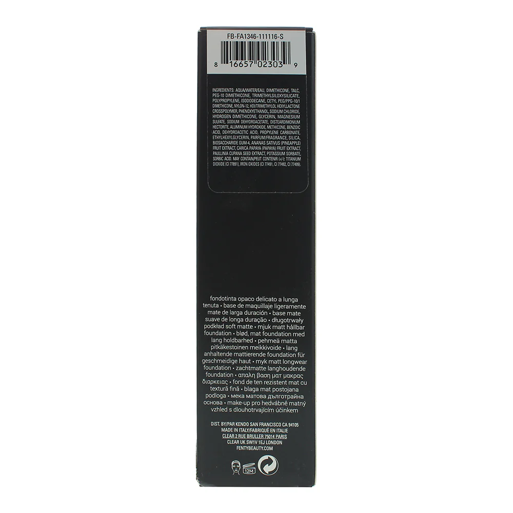 Fenty Beauty Pro Filter Soft Matte Longwear 320 Medium With Warm Peach Undertones Foundation 32ml - Image 6