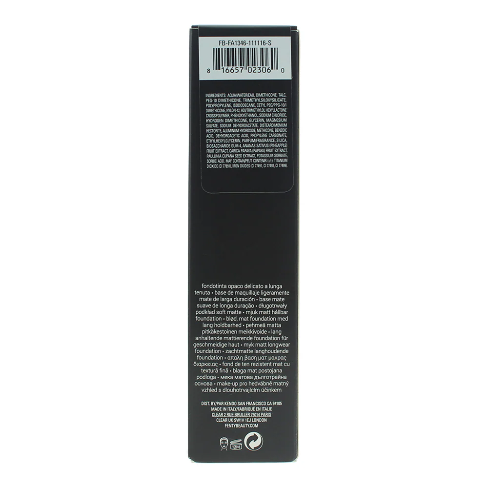 Fenty Beauty Pro Filter Soft Matte Longwear 340 Medium With Warm Bronze Undertones Foundation 32ml - Image 6