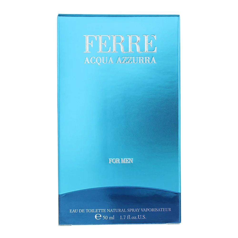 Gianfranco Ferre Acqua Azzurra Eau De Toilette 50ml - Image 4