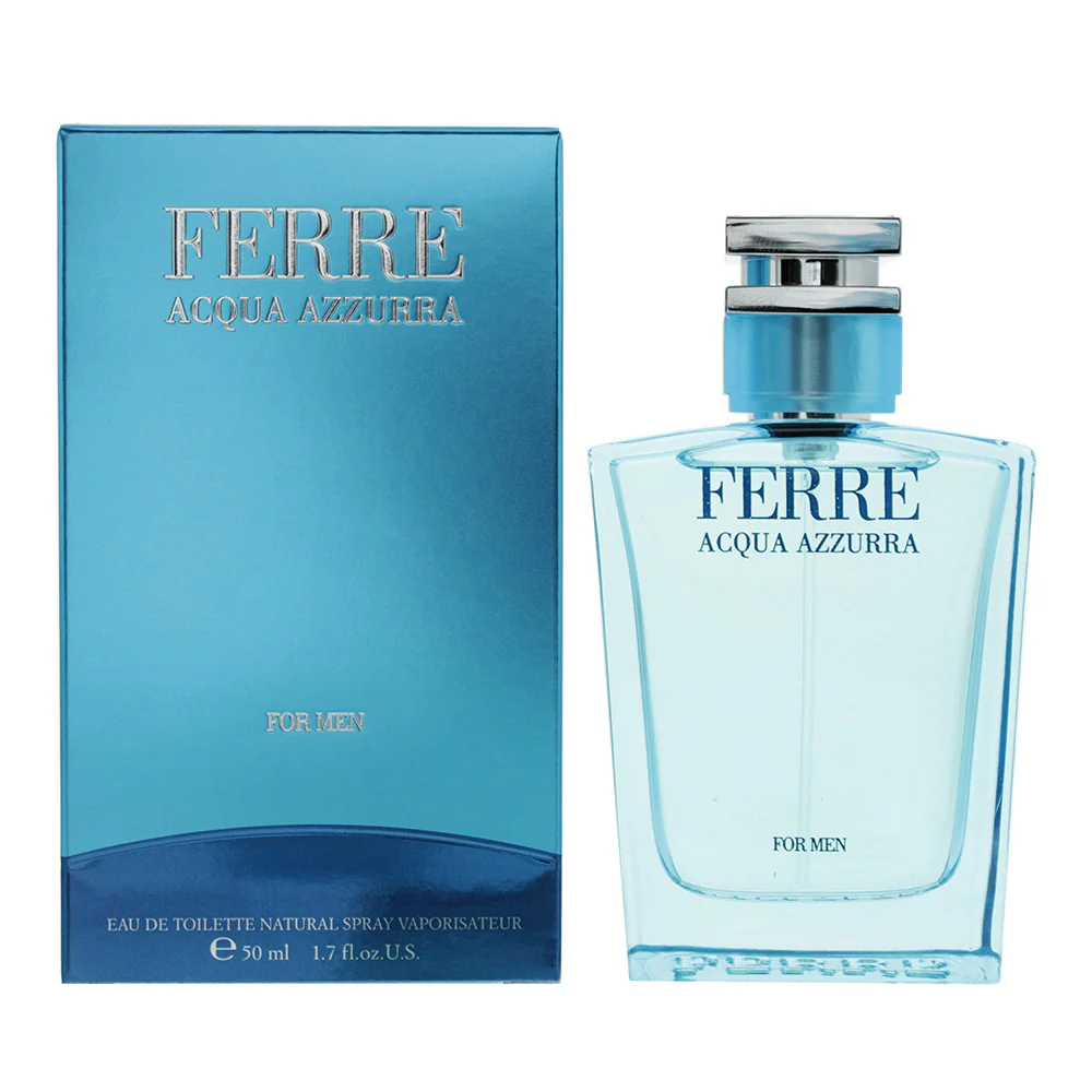 Gianfranco Ferre Acqua Azzurra Eau De Toilette 50ml - Image 5