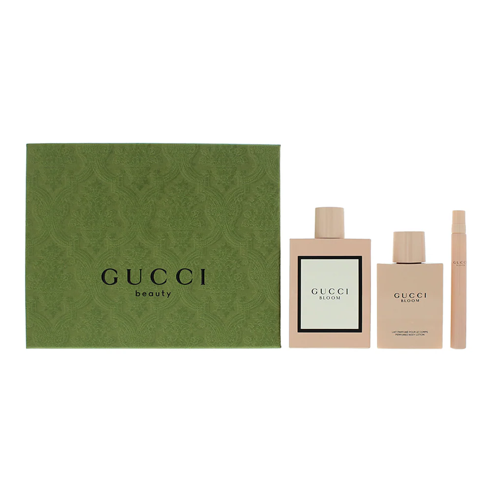 Gucci Bloom 2 Piece Gift Set: Eau De Parfum 100ml - Body Lotion 100ml - Image 2